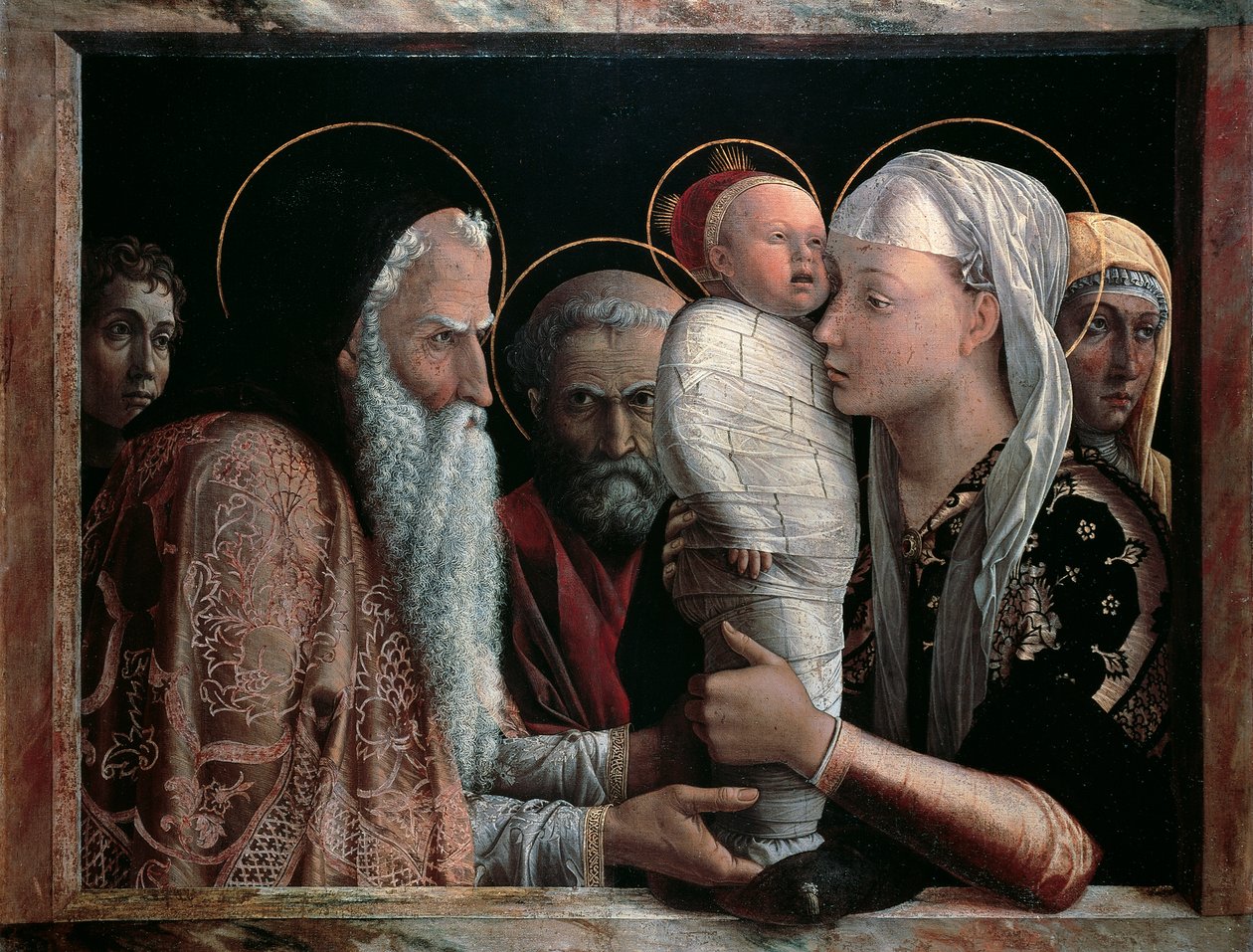 Presentación en el Templo de Andrea Mantegna