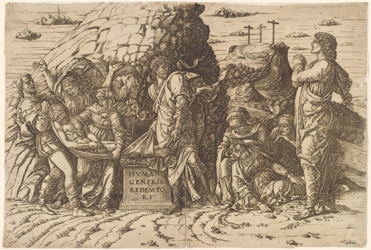 El entierro de Andrea Mantegna