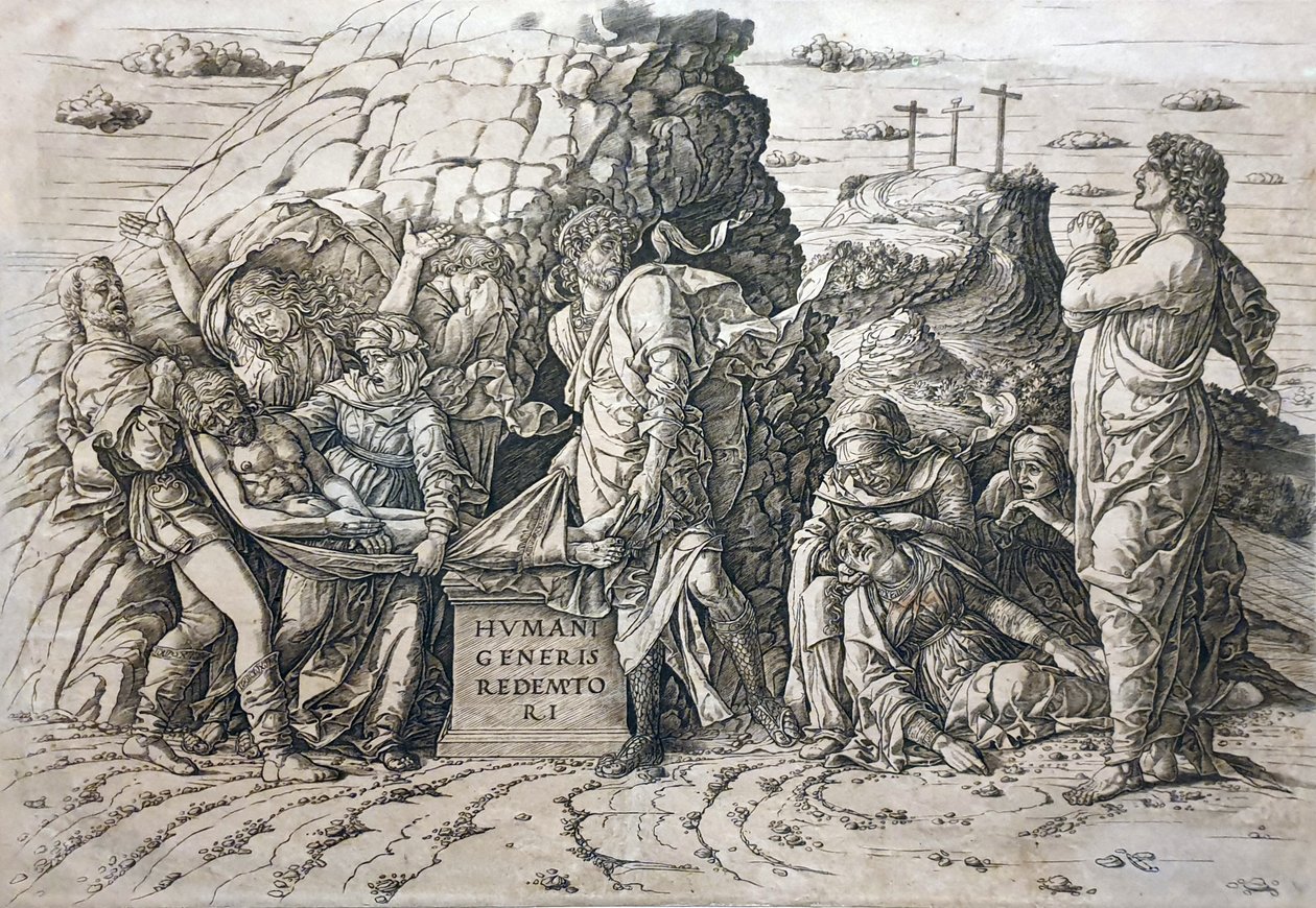 El entierro de Andrea Mantegna