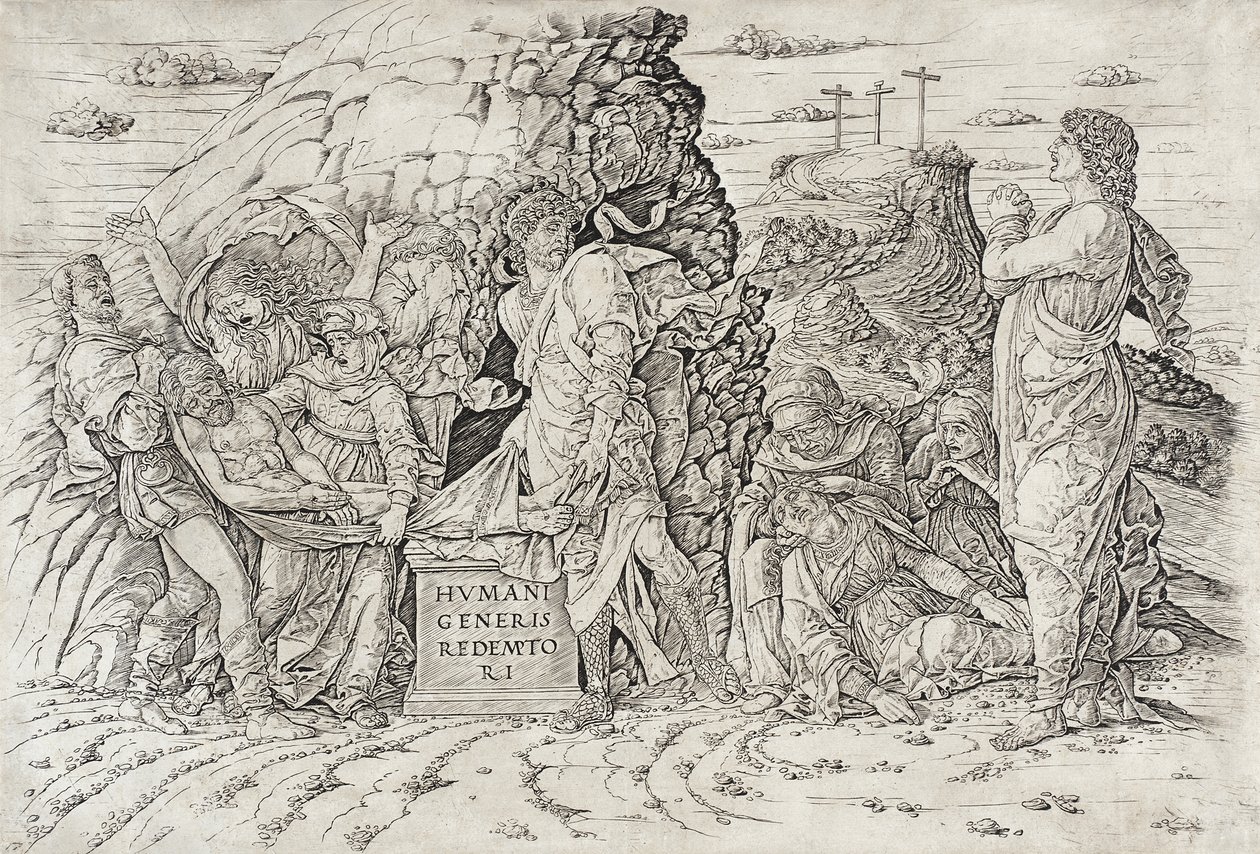 El entierro de Andrea Mantegna