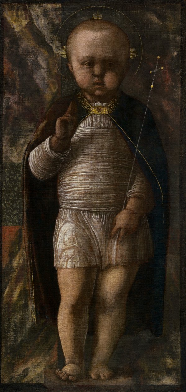 El Salvador Infante, c. 1460 de Andrea Mantegna