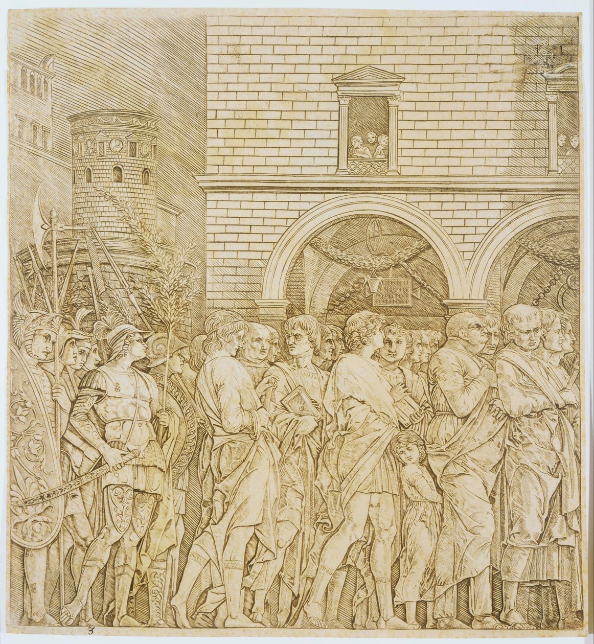 Triunfo de los senadores de Andrea Mantegna