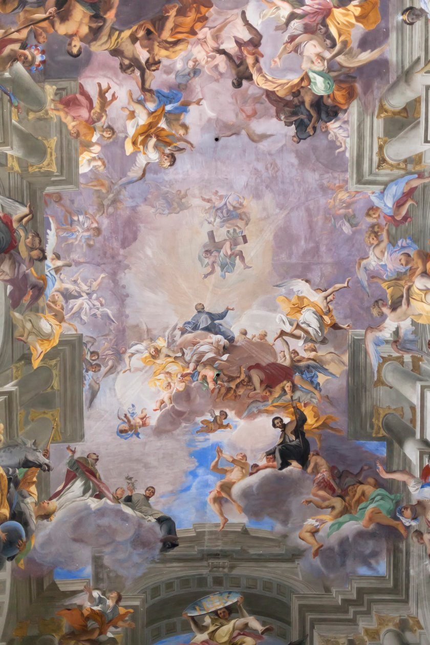 Iglesia de San Ignacio de Loyola, Roma, Italia de Andrea Pozzo