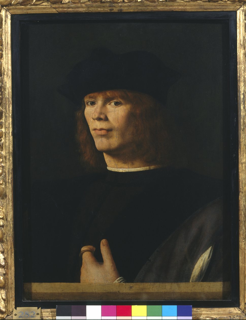Retrato de un joven de Andrea Solario