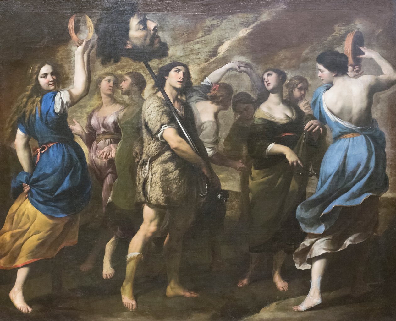 El triunfo de David de Andrea Vaccaro