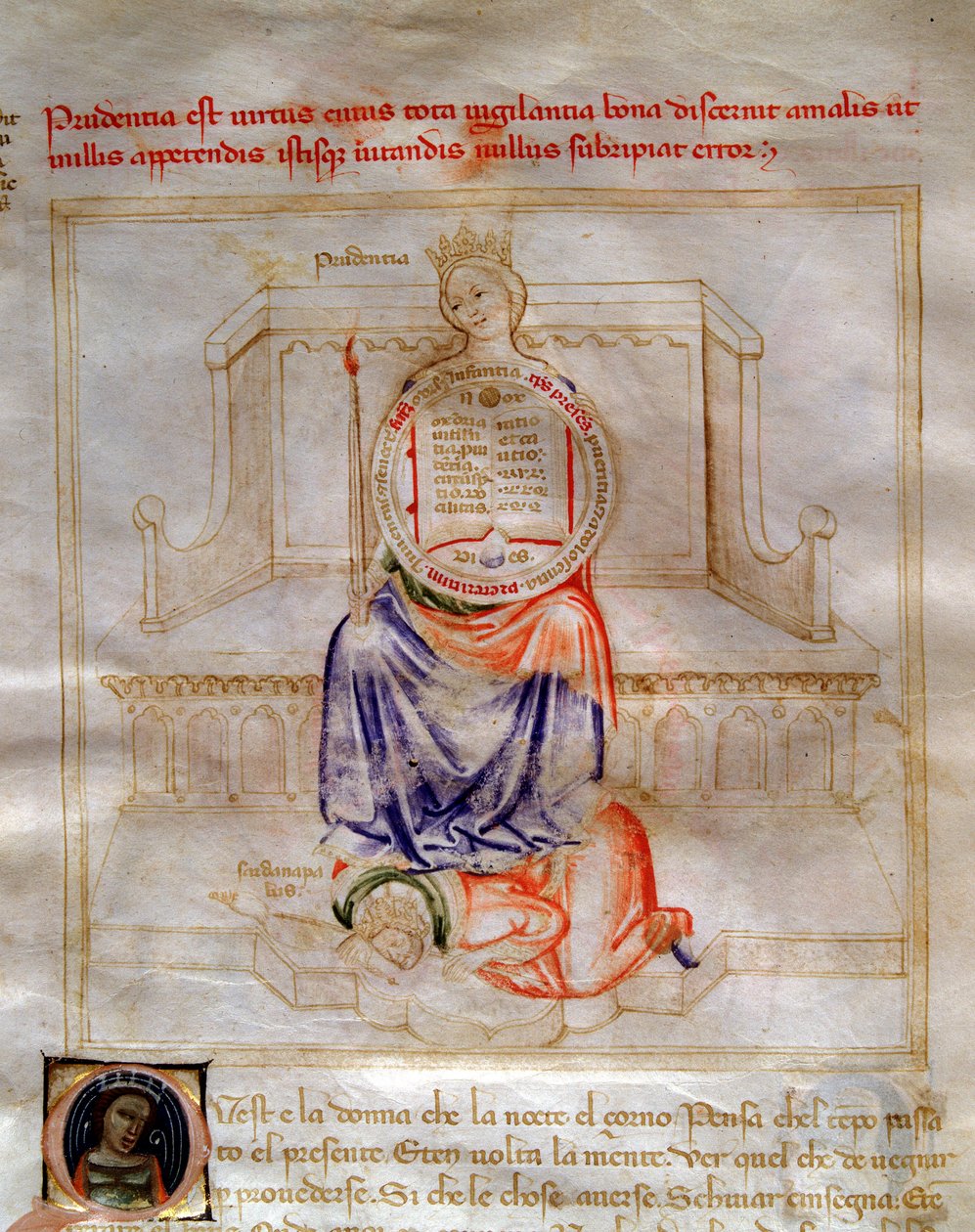 Alegoría de la Prudencia en 