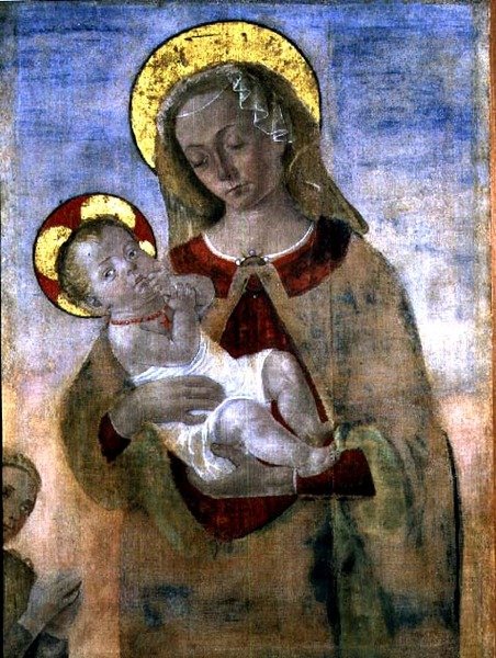 Madonna y Niño de Andrea del (school of) Verrocchio