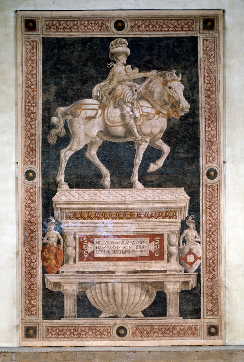 Monumento ecuestre a Niccolò da Tolentino de Andrea del Castagno