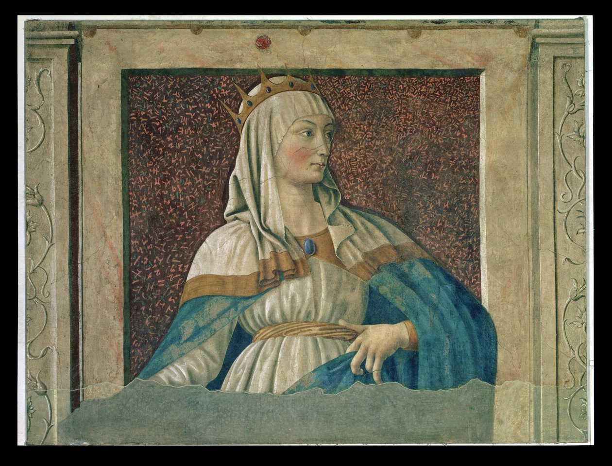 Reina Ester, de la serie Villa Carducci de hombres y mujeres famosos, c.1450 de Andrea del Castagno