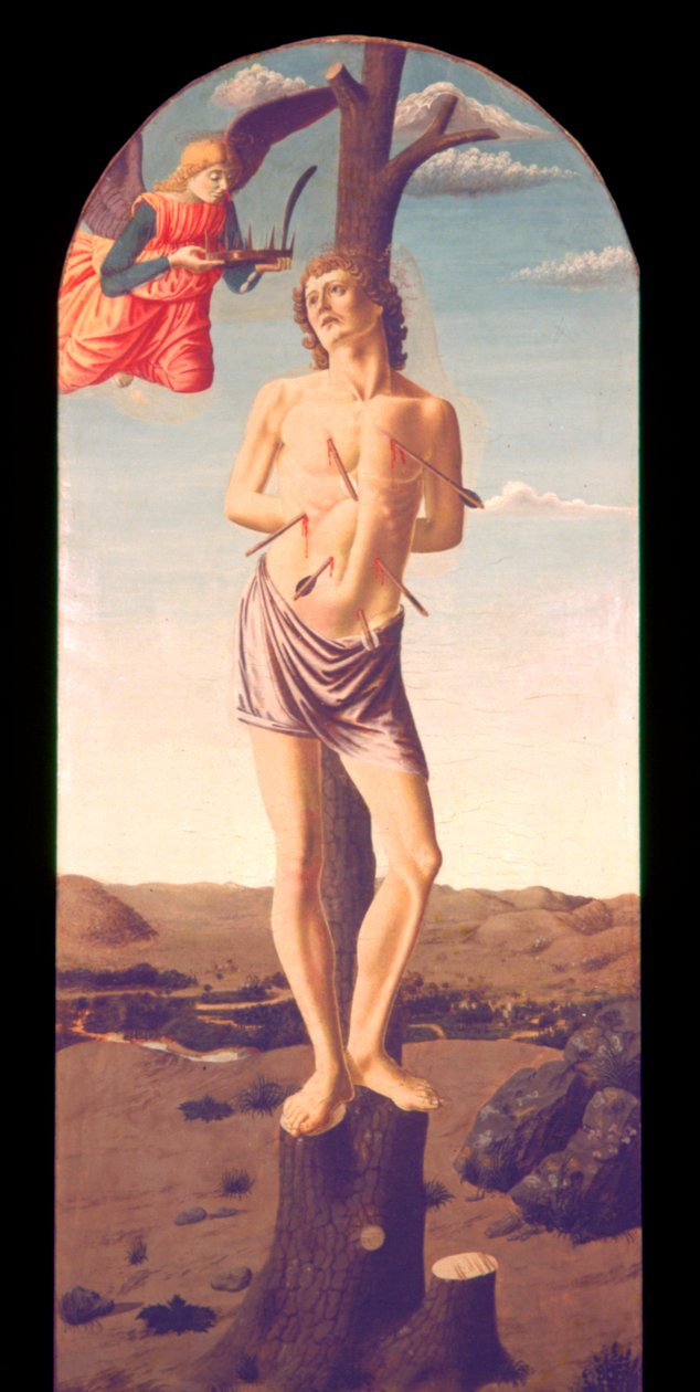 San Sebastián, 1457 de Andrea del Castagno
