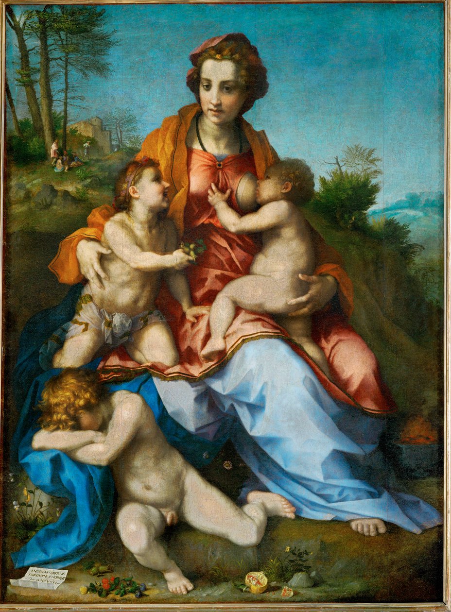 Caridad ... de Andrea del Sarto