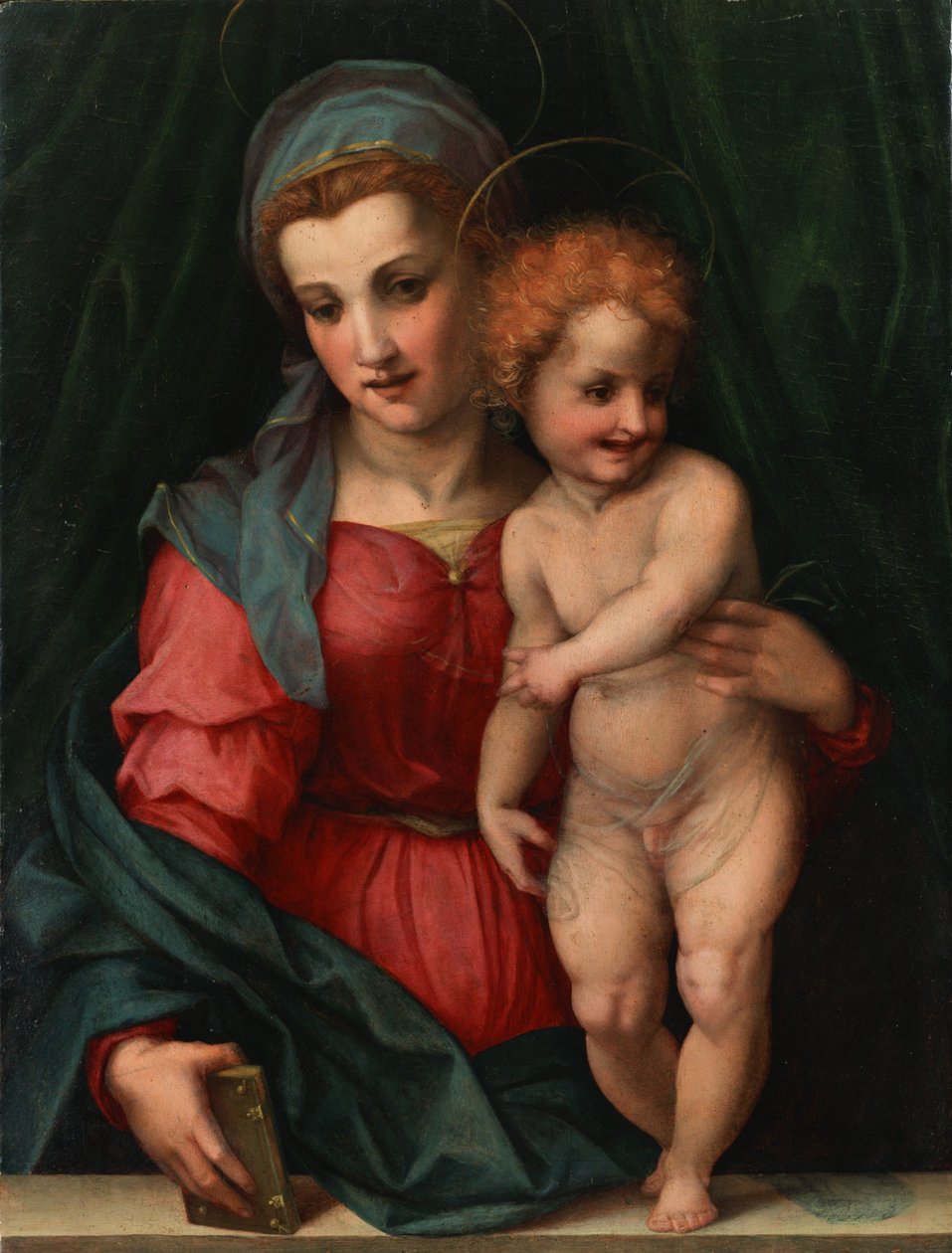 La Virgen con el Niño de Andrea del Sarto
