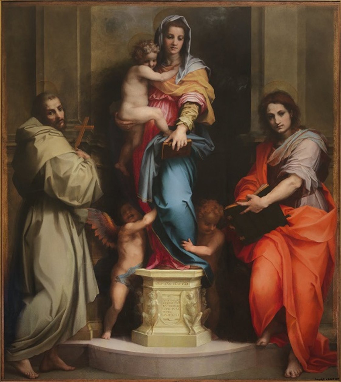 Virgen de las Arpías de Andrea del Sarto