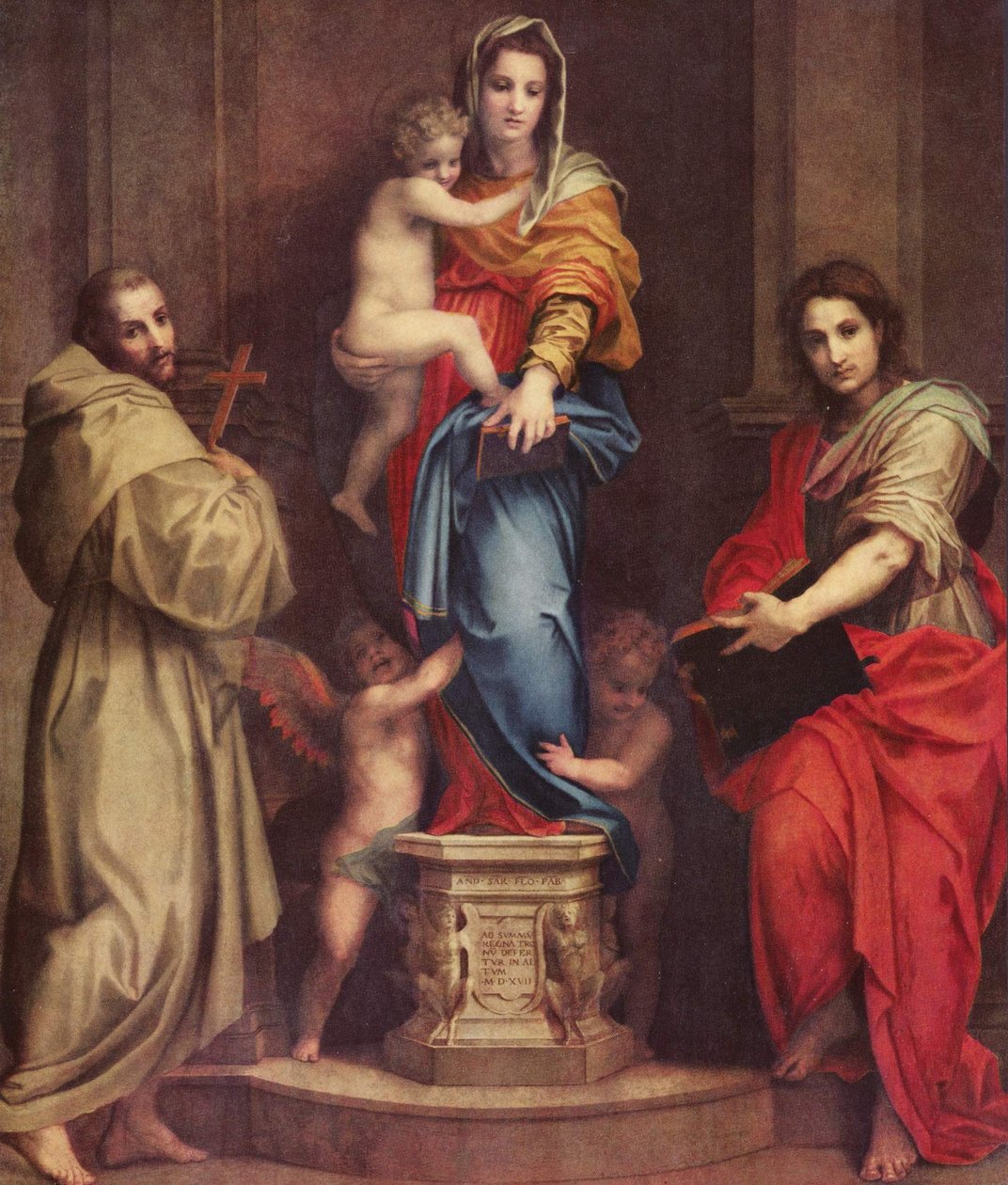 Virgen de las Arpías de Andrea del Sarto