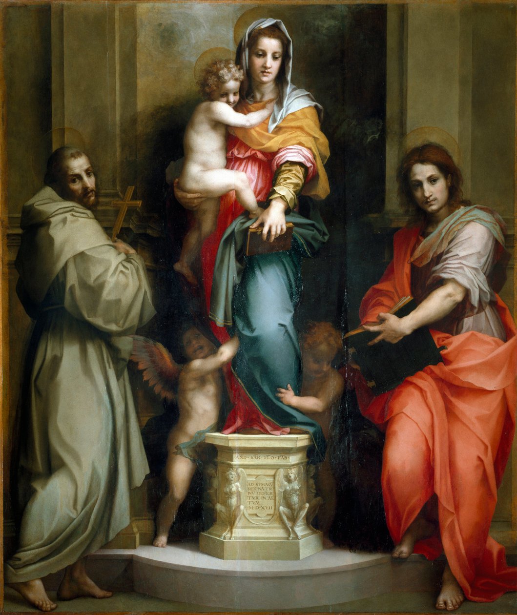 Madonna de las arpías de Andrea del Sarto