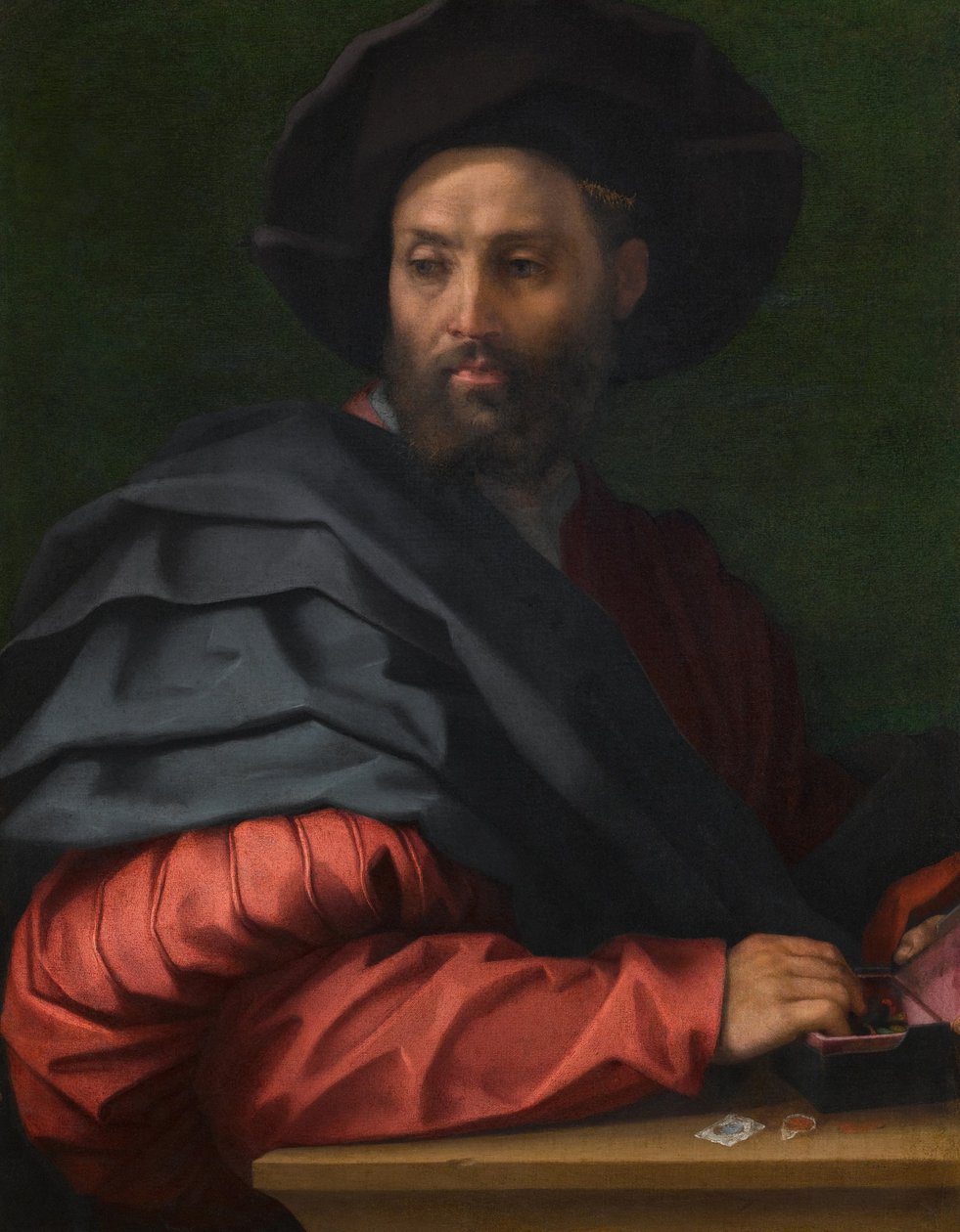 Retrato de hombre, posiblemente Ottaviano de