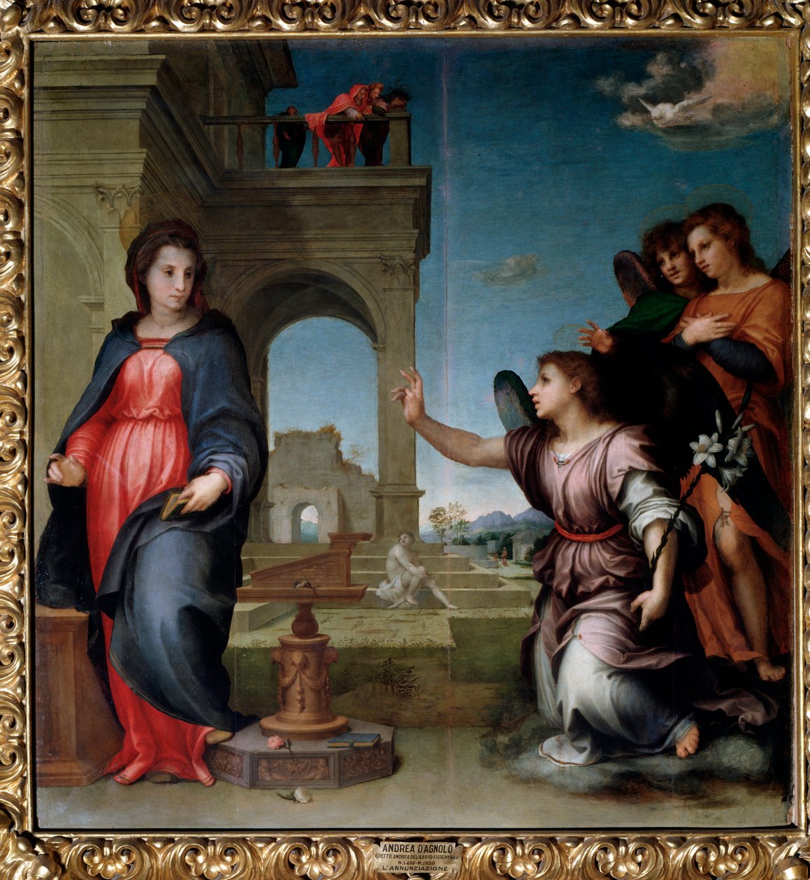 La Anunciación de Andrea del Sarto