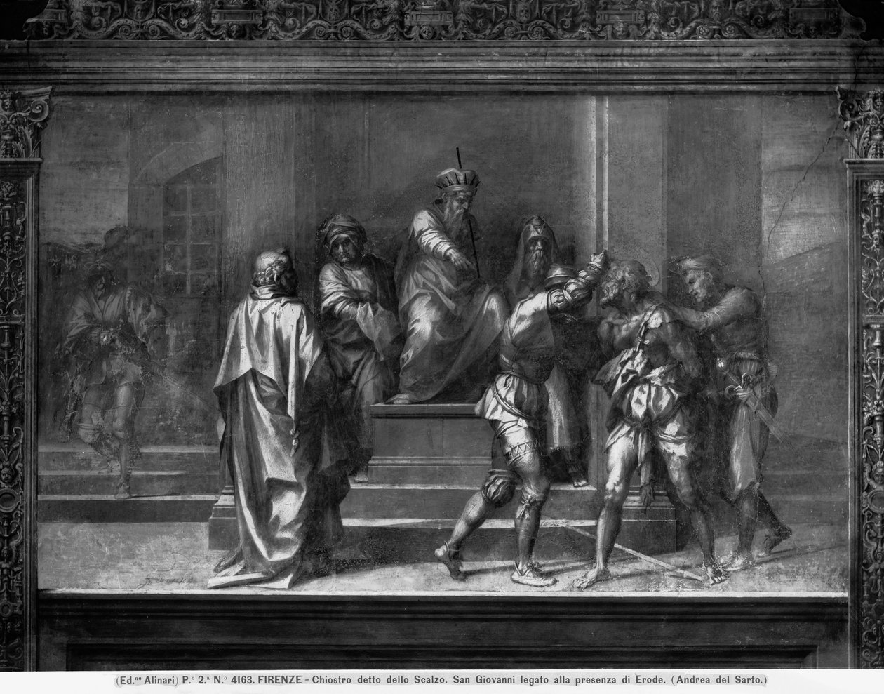 El arresto de San Juan, c.1520 de Andrea del Sarto