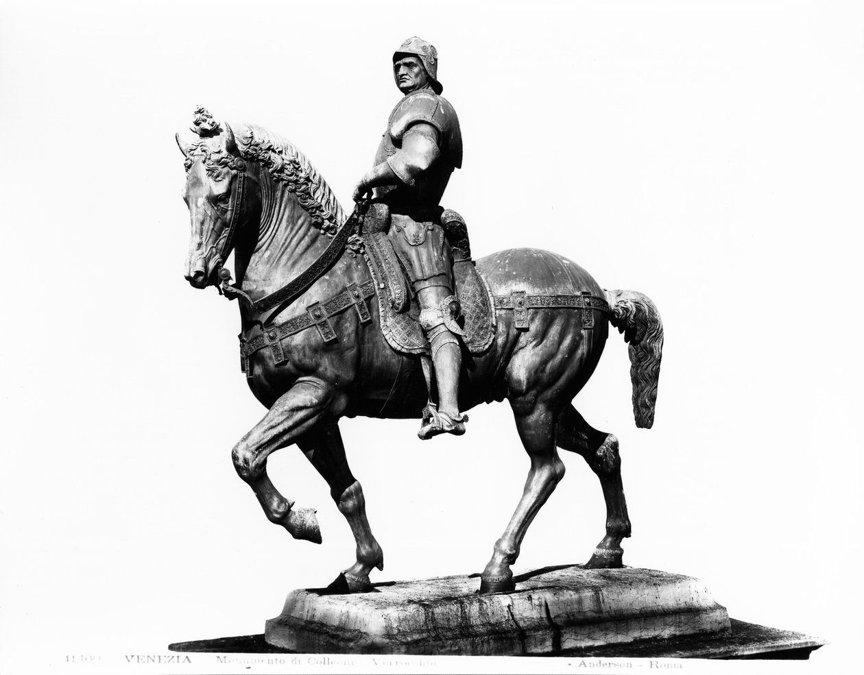 Estatua ecuestre del condotiero Bartolomeo Colleoni (1400-75) de Andrea del Verrocchio