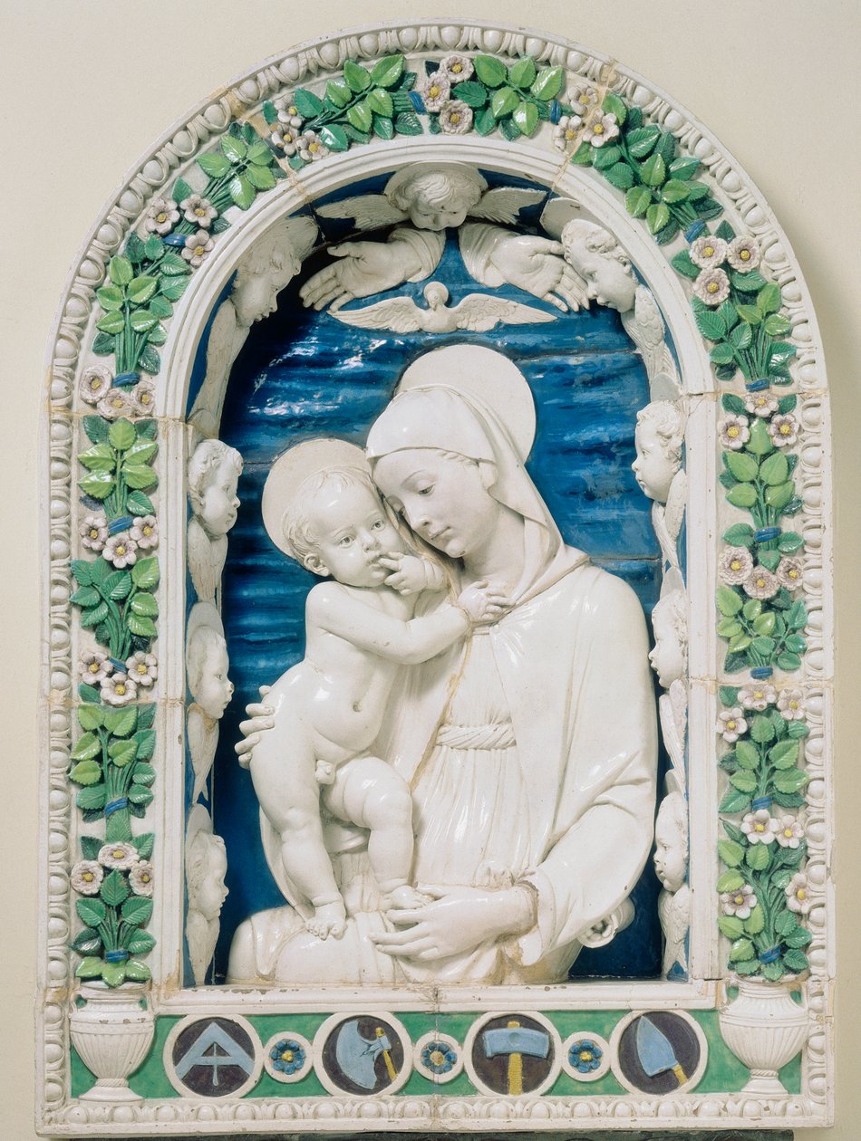 Madonna de los Arquitectos de Andrea Della Robbia