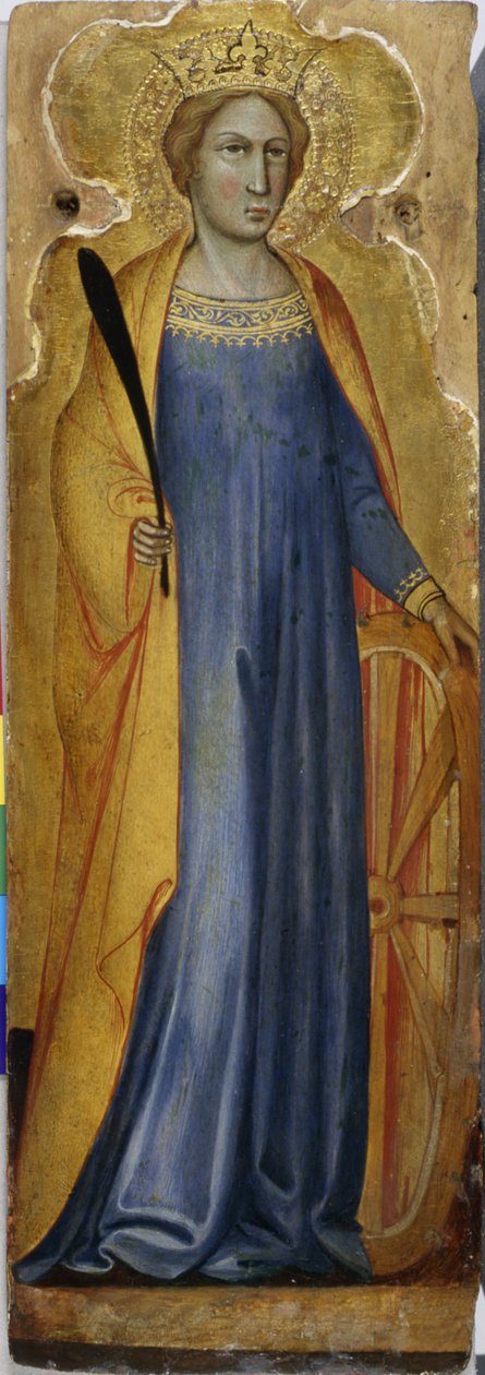 Santa Catalina, c.1400 de Andrea di Bartolo