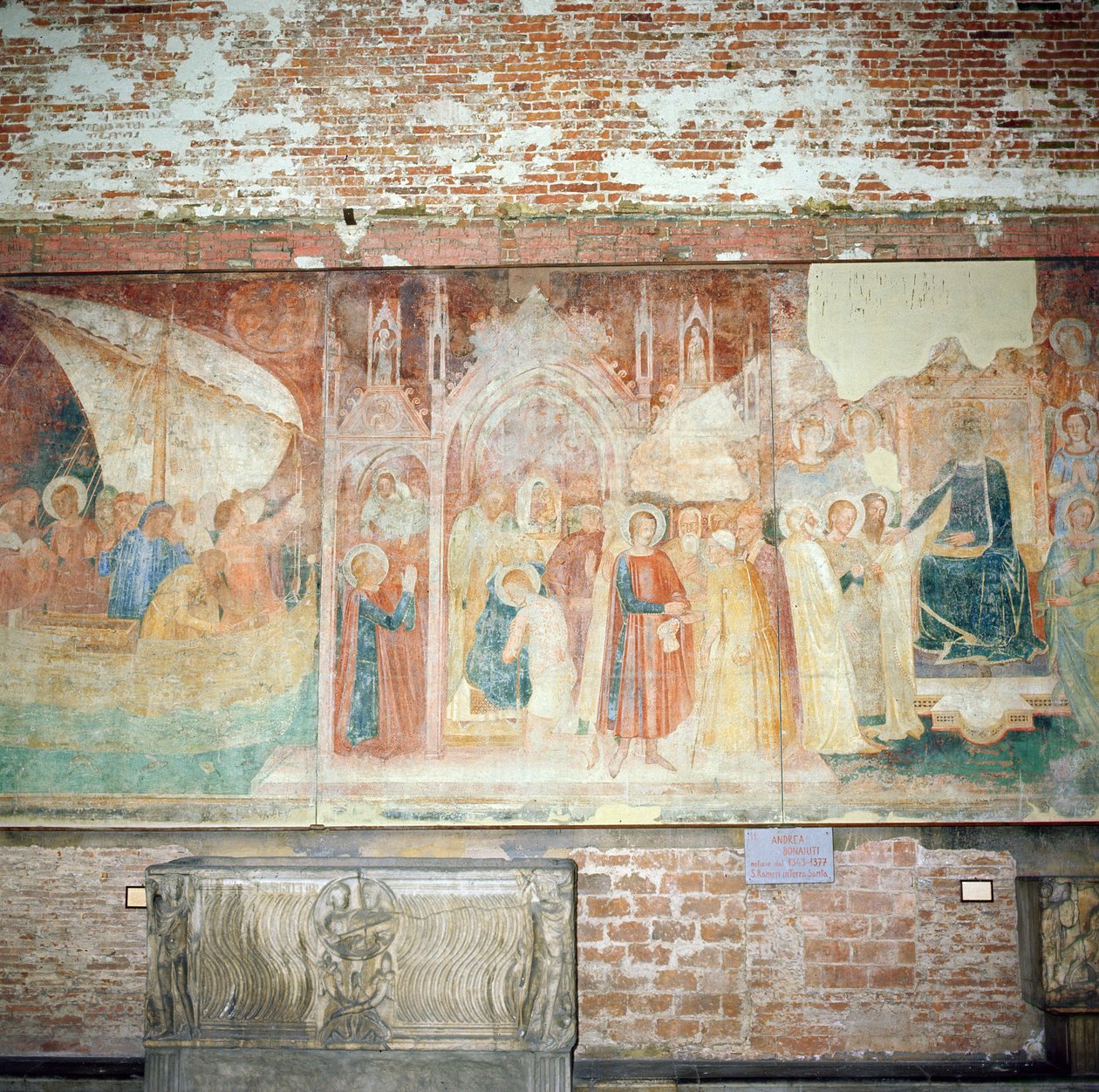 San Ranieri en Tierra Santa, mediados del siglo XIV de Andrea di Bonaiuto