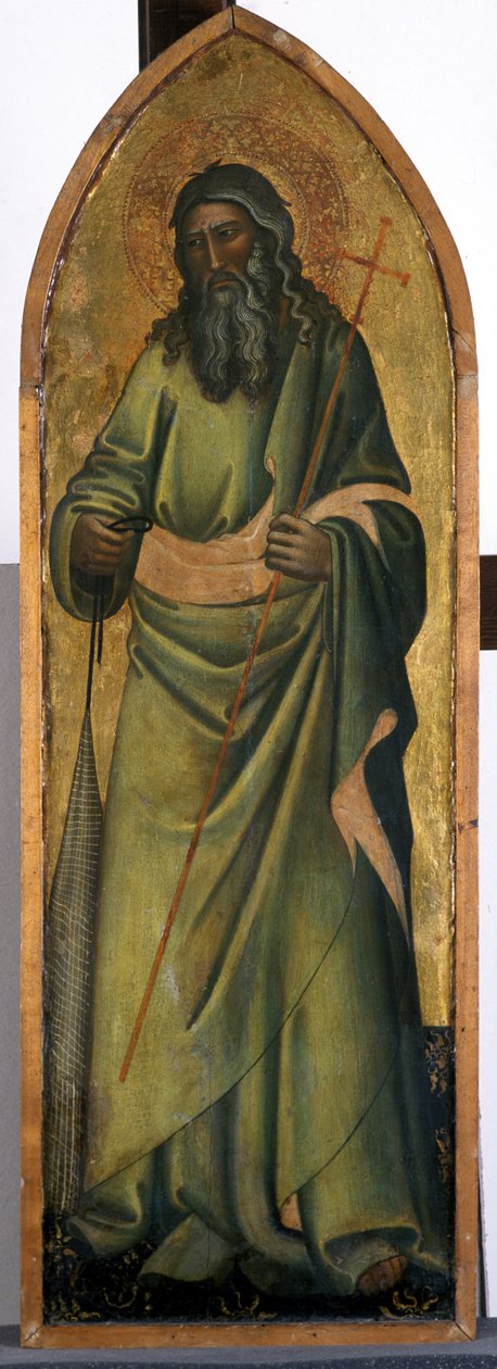 El Apóstol Andrés, c.1370 de Andrea di Bonaiuto fl.1343 77 Andrea di Bonaiuto fl.1343 77