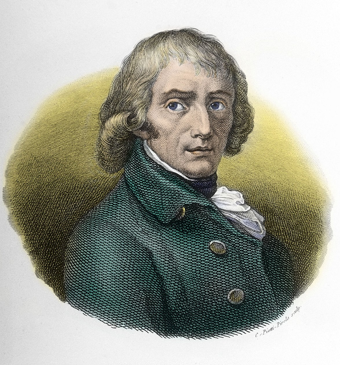 Retrato de Giuseppe Parini (1729-1799), grabado después de un dibujo de Andrea Appiani (1754-1817) de Andrea the Elder (after) Appiani
