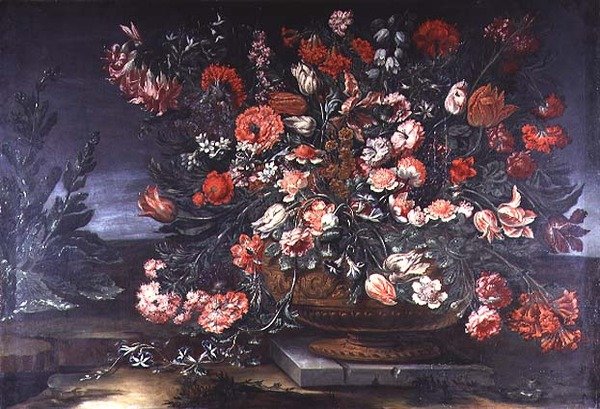 Bodegón de flores de Andrea the Elder Scacciati