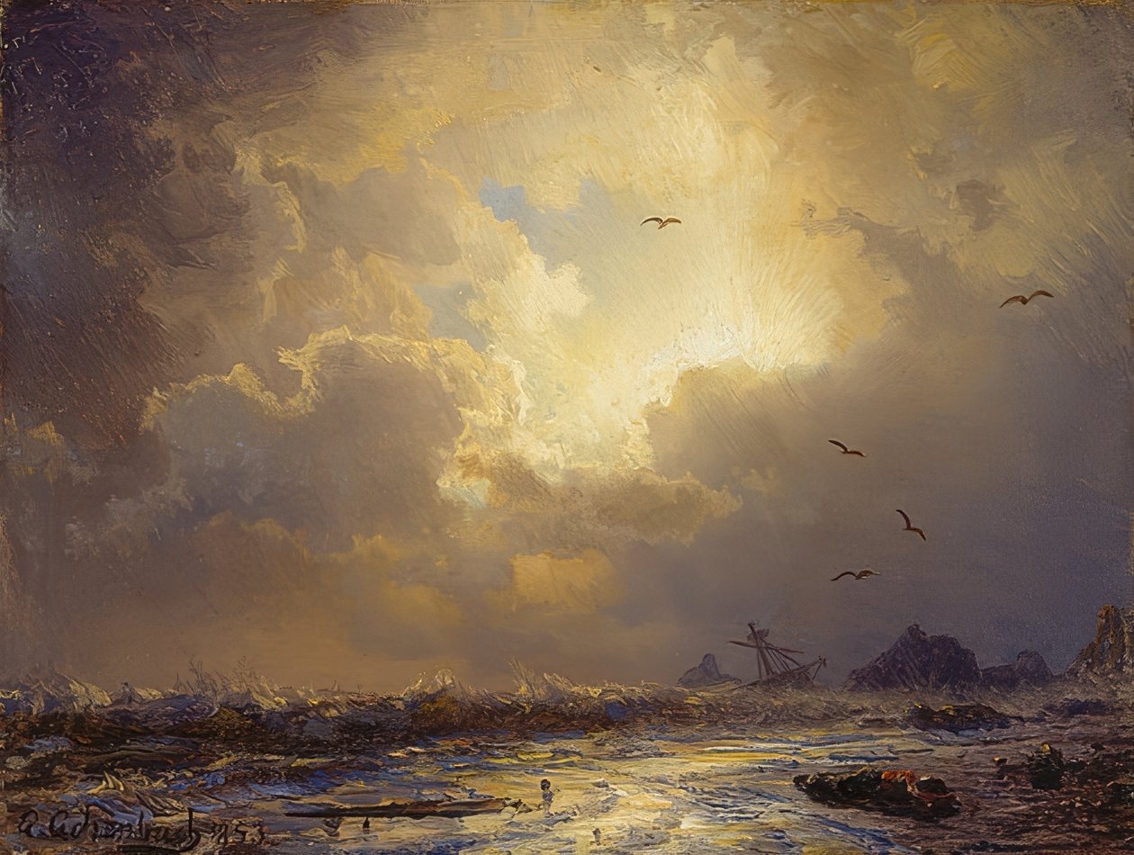 Después de la tormenta de Andreas Achenbach