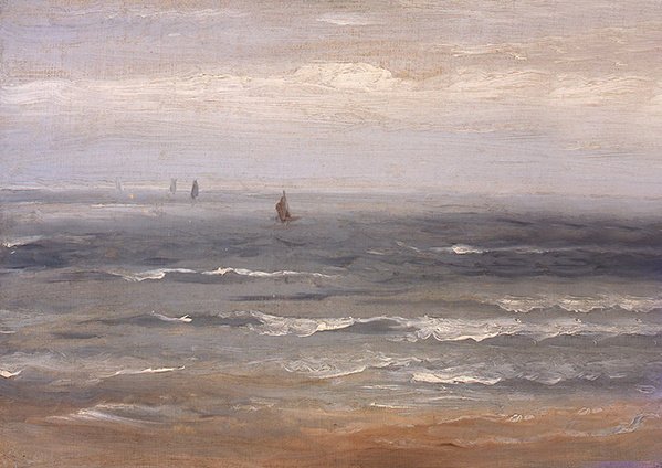 El mar del Norte de Andreas Achenbach