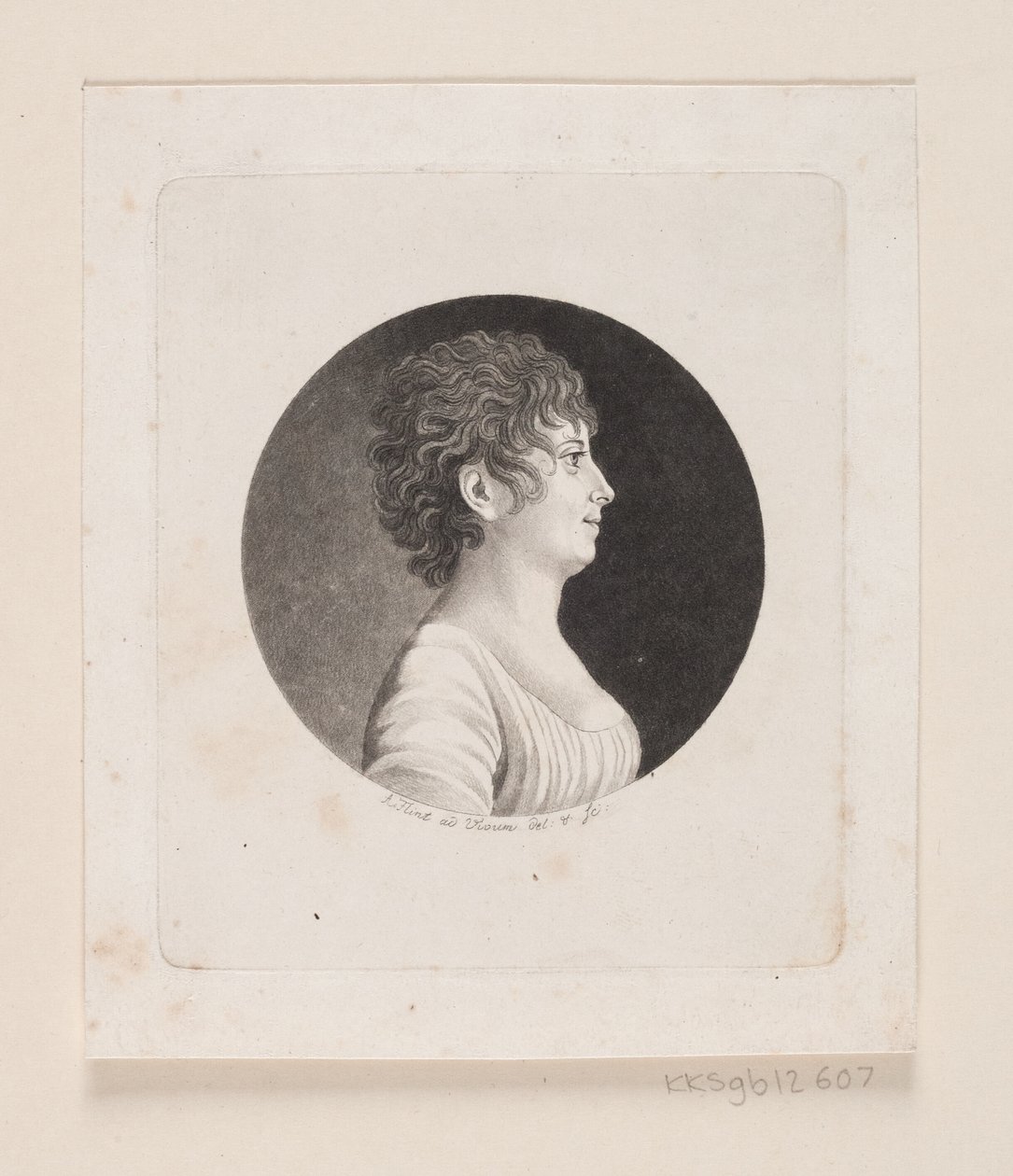 Retrato de mujer desconocida de Andreas Flint
