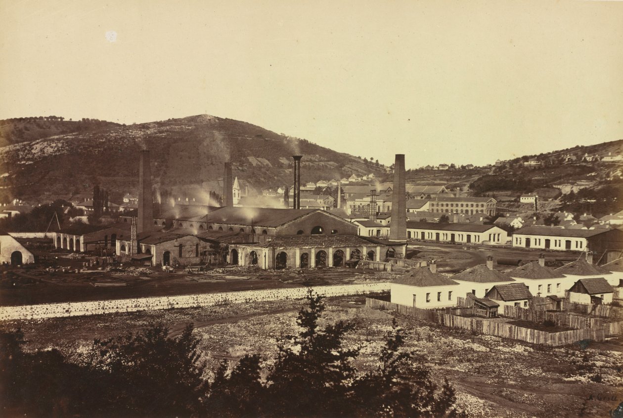 Ironworks in Reschitza de Andreas Groll