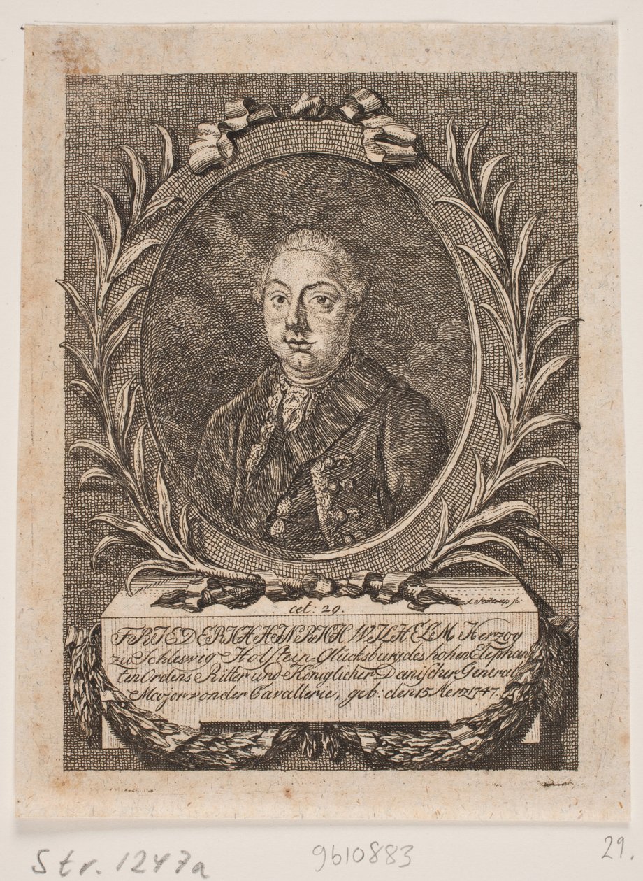 Duque Frederik Henrik Wilhelm de Lyksburg de Andreas Støttrup