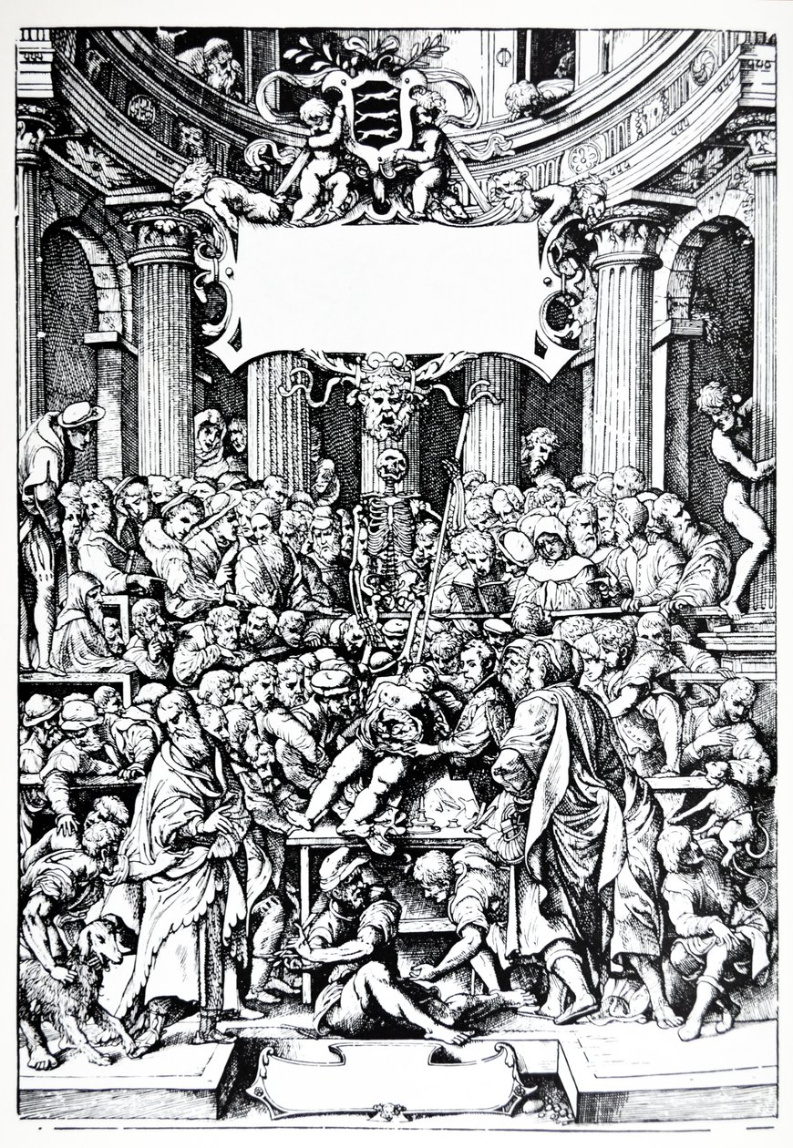 Las Placas del Epitome de la De Humani Corporis Fabrica de Andreas Vesalius