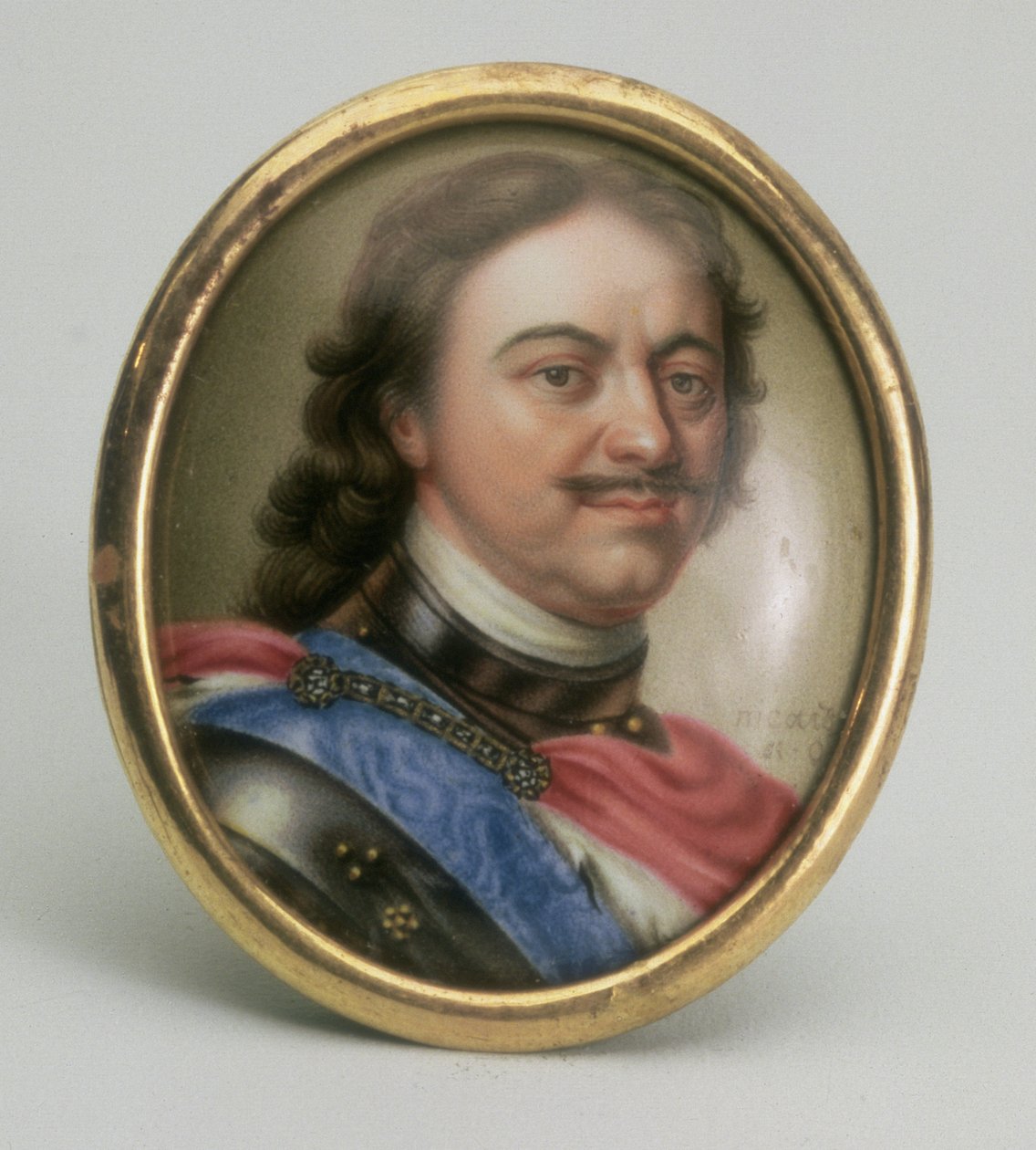 Retrato de Pedro I, c.1720 de Andrei Grigorievich Ovsov