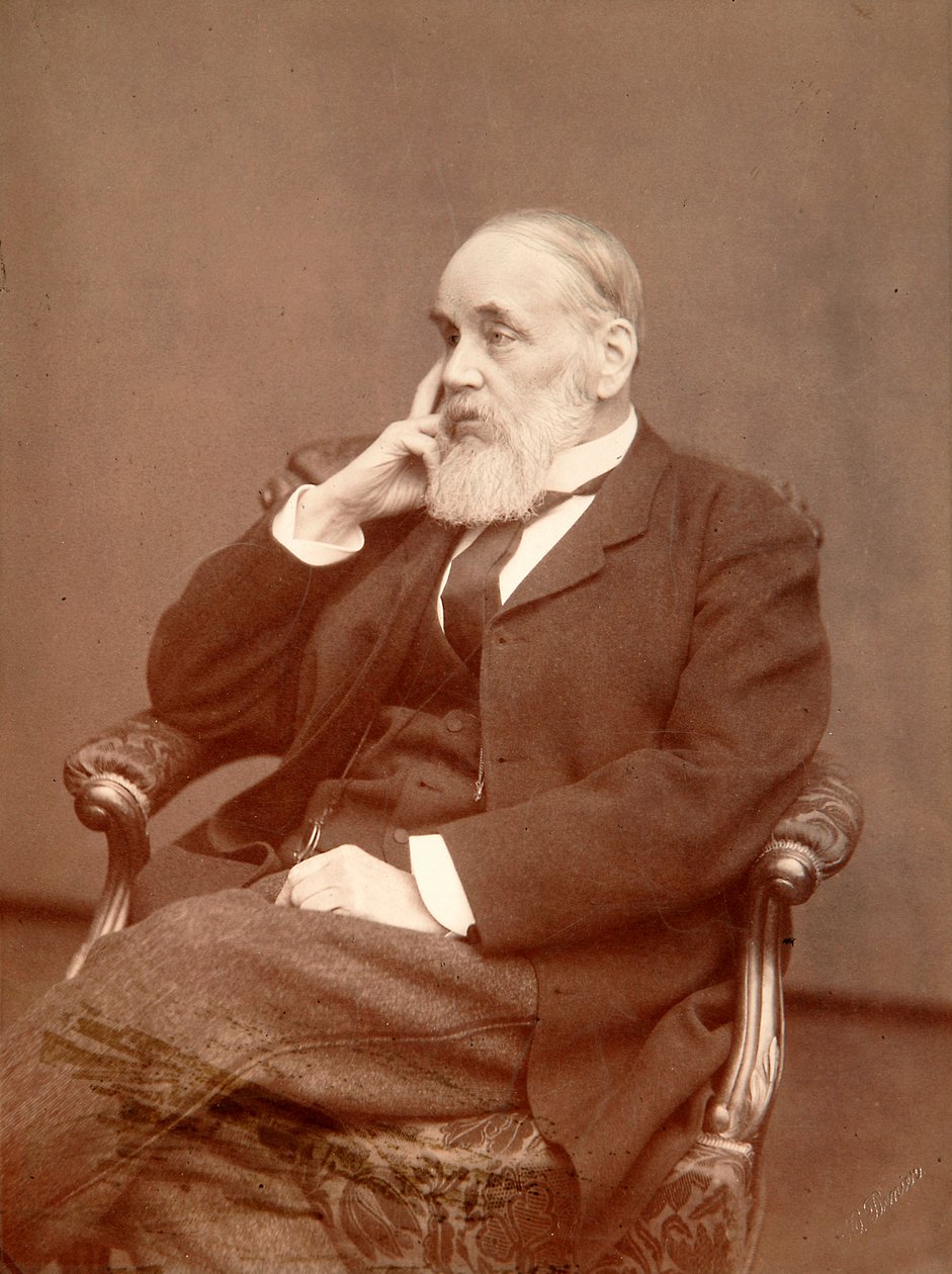 Iván Goncharov, autor ruso, siglo XIX de Andrei Deniere