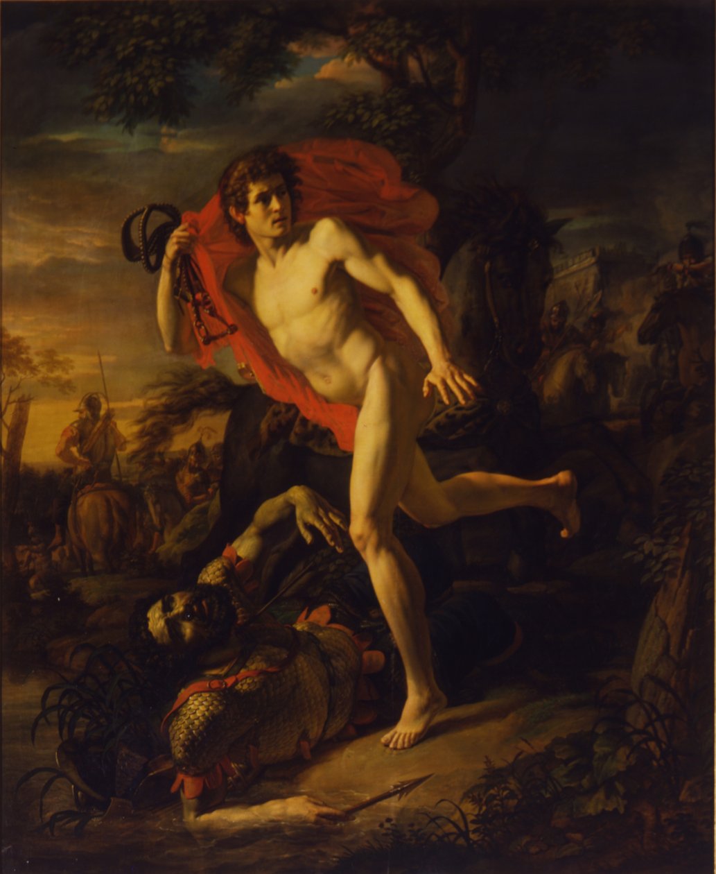 La hazaña heroica de un joven en Kiev en el año 968, 1810 de Andrei Ivanovich Ivanov