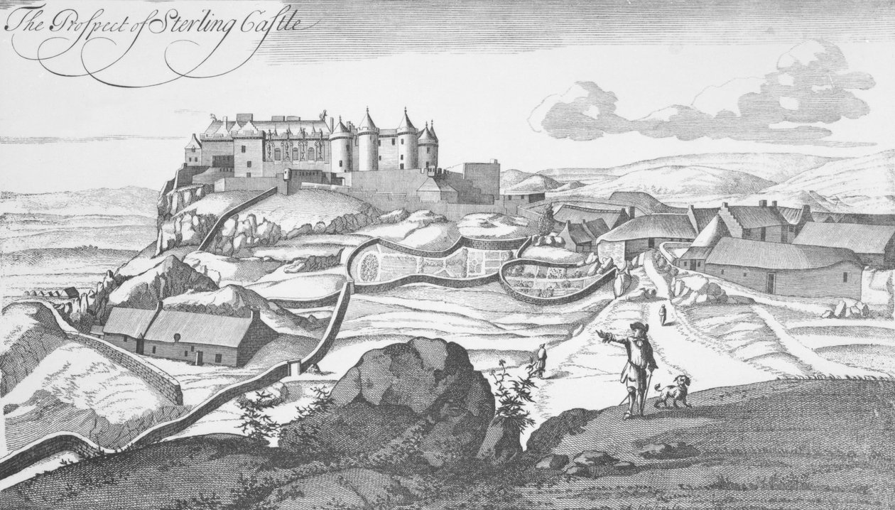 La perspectiva del castillo de Sterling, publicado en 