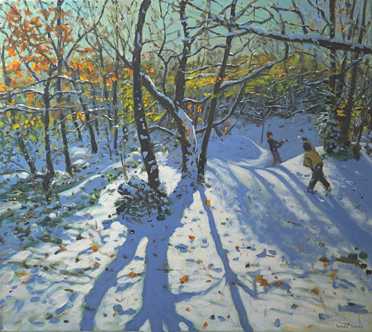 Bosques del Parque Allestree, noviembre de 2010 de Andrew Macara