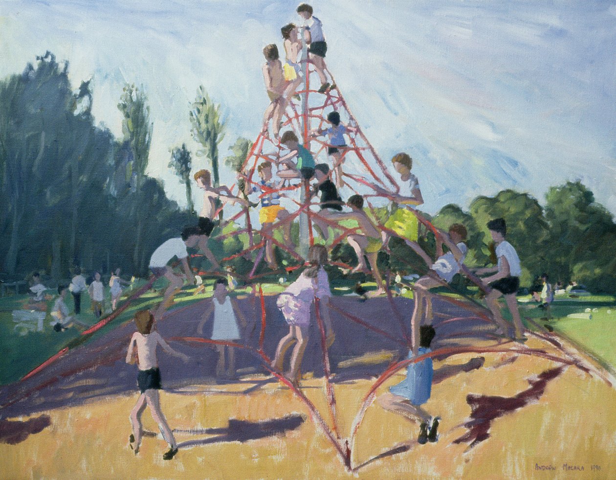 Parque infantil Mundy, Markeaton; Derby de Andrew Macara