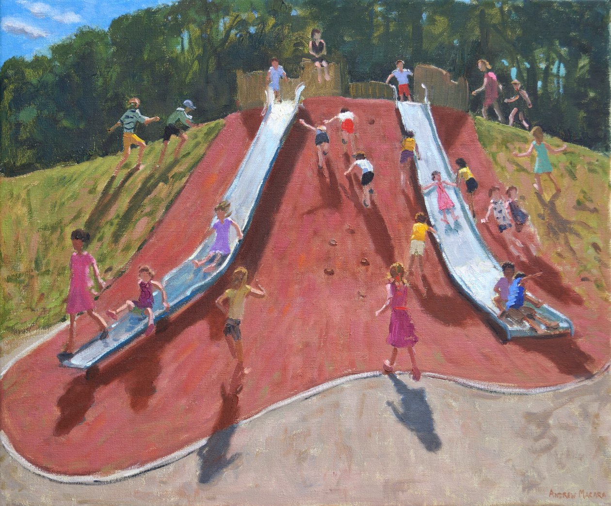 Parque infantil, Marketon Park, Derby de Andrew Macara