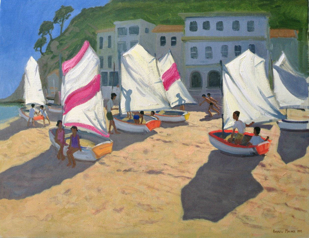 Veleros, Costa Brava, 1999 de Andrew Macara