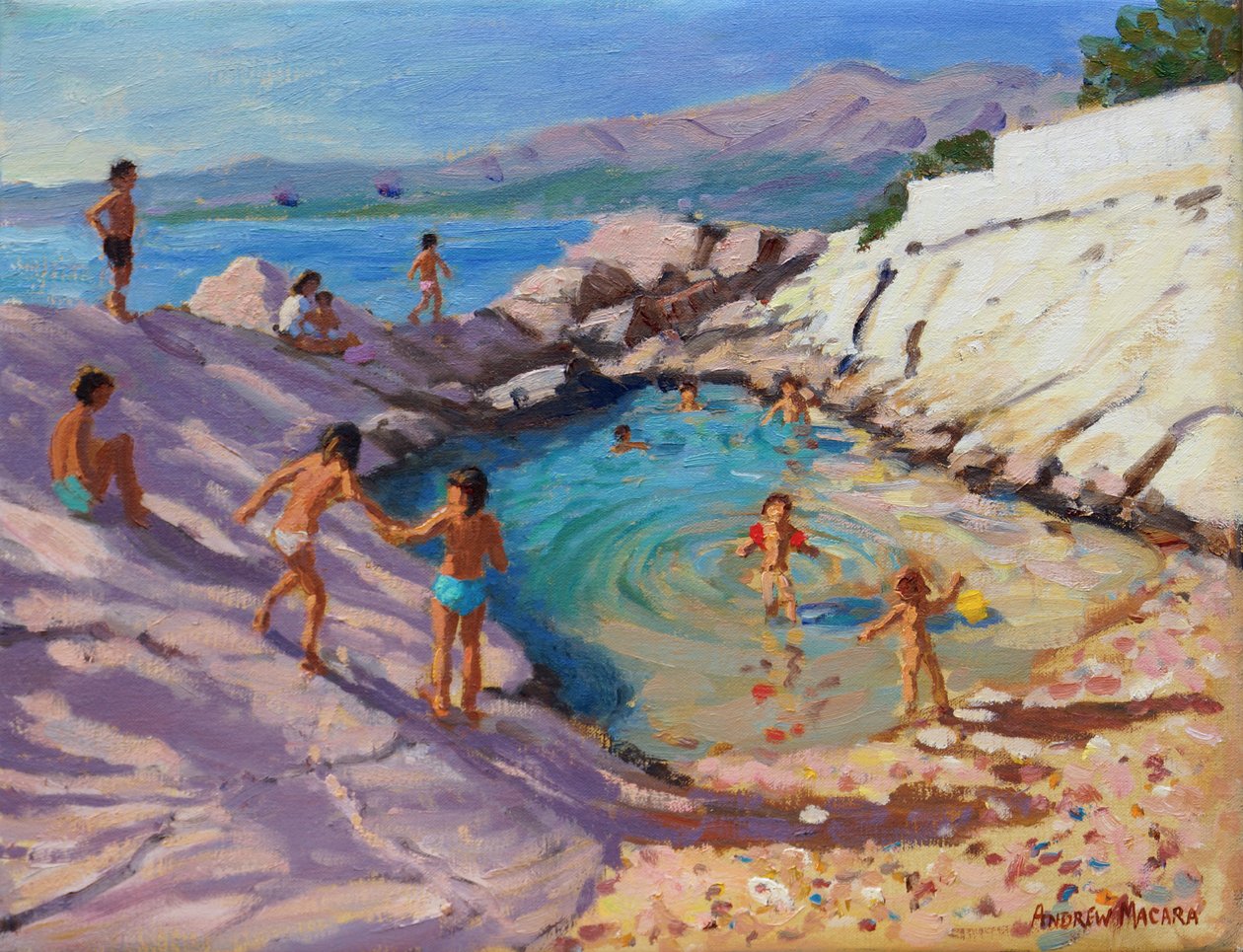 Piscina de mar, Croacia de Andrew Macara