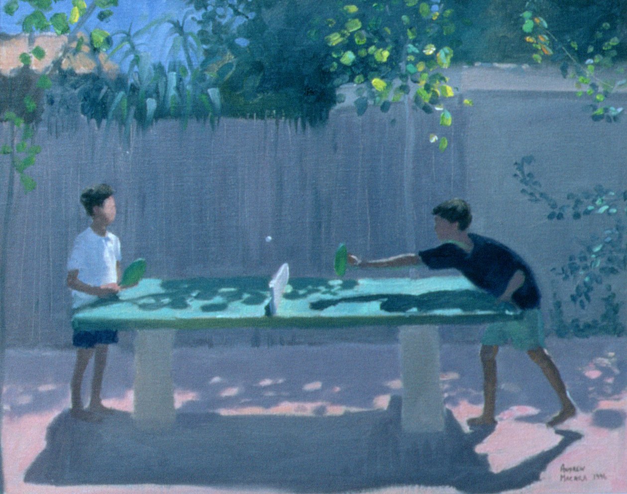 Tenis de Mesa, Francia, 1996 de Andrew Macara