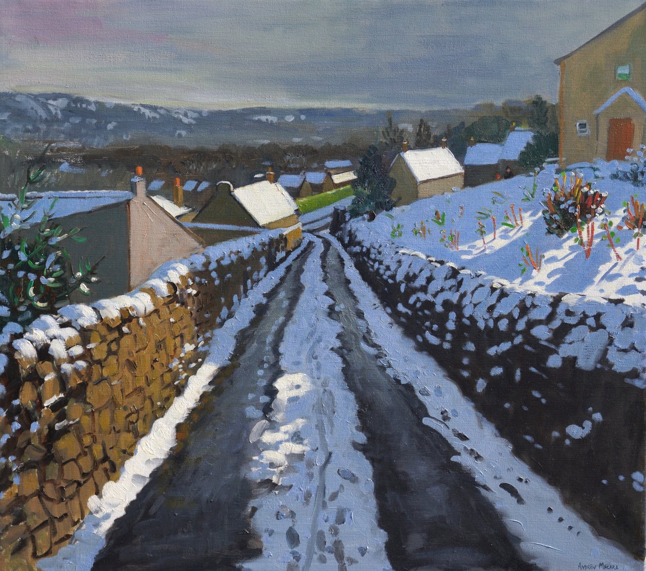 Invierno, Middleton, Derbyshire, 2014 de Andrew Macara