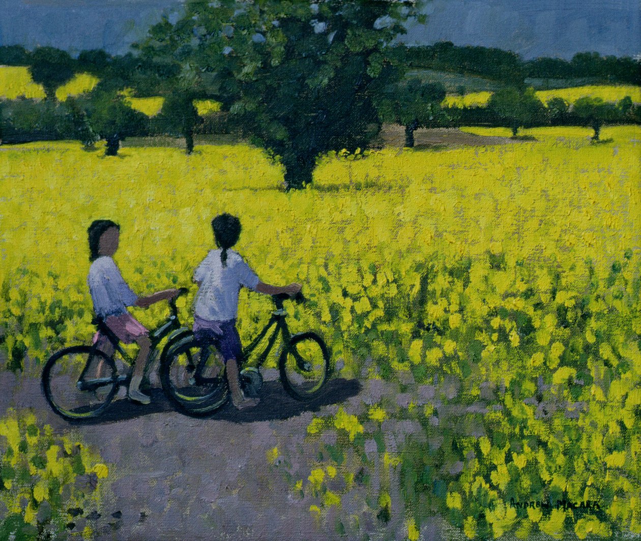Campo amarillo, Kedleston, Derby de Andrew Macara