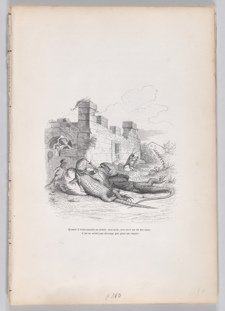 Cuando dormía al sol... de Escenas de la vida privada y pública de..., ca. 1837-47 de Andrew Best Leloir