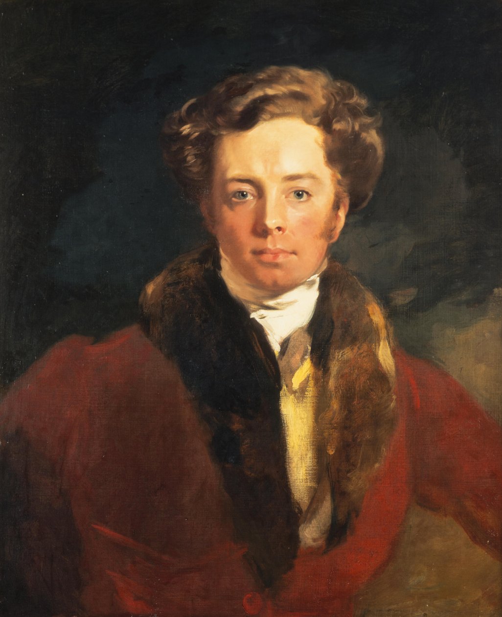 Andrew Geddes, 1783 - 1844. Artista (Autorretrato) de Andrew Geddes