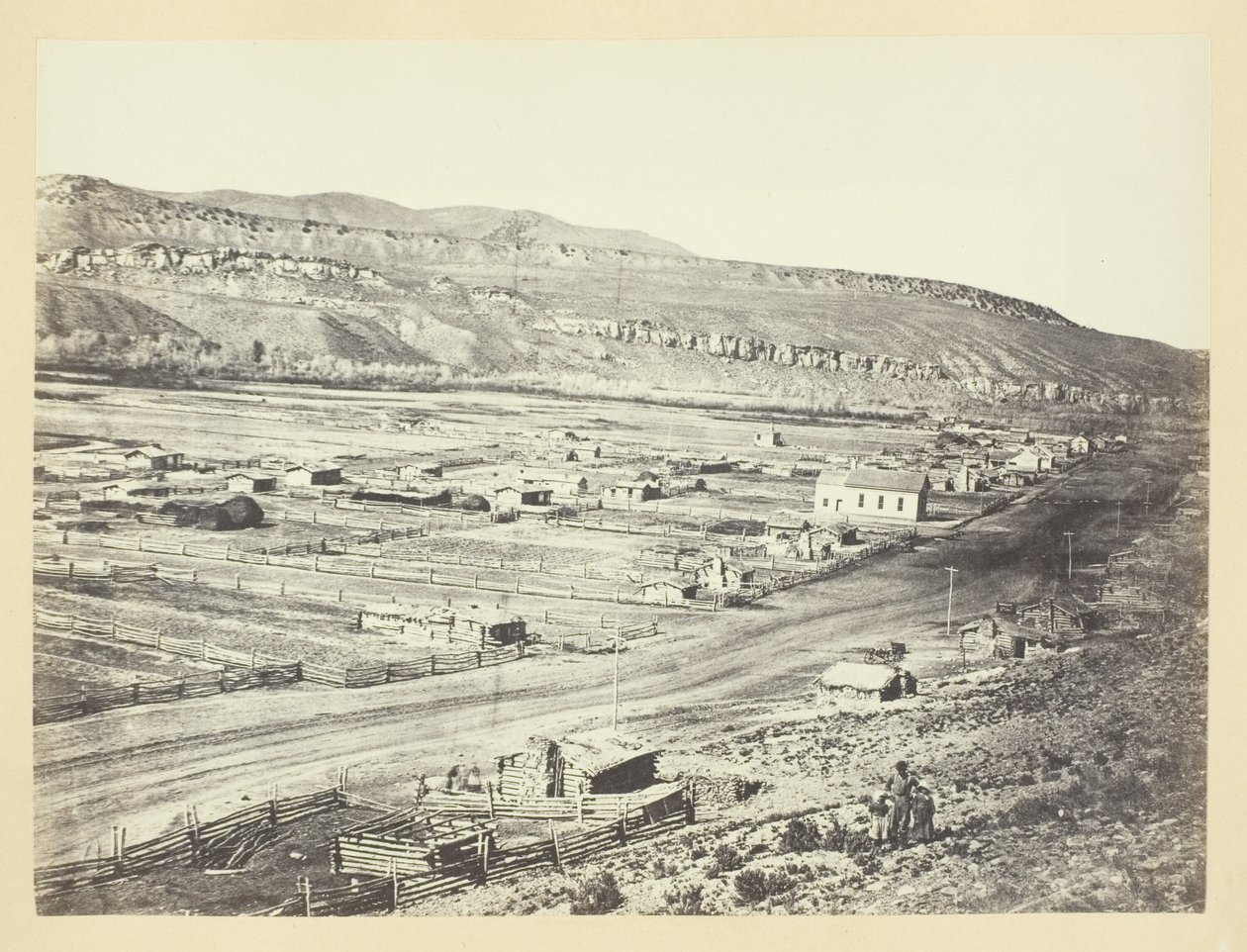 Coalville, Valle de Weber, Utah de Andrew Joseph Russell